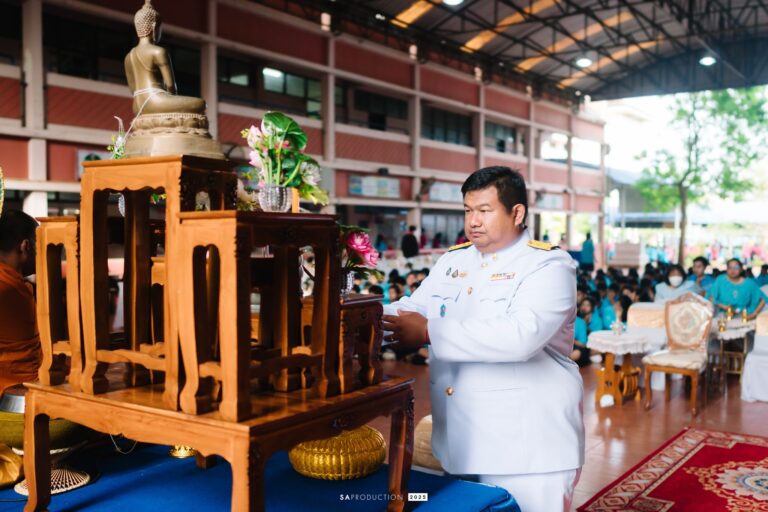 ภาพบรรยากาศกิจกรรมเติมบุญ ระดับชั้นมัธยมศึกษาปีที่ 2/1 –  2/6 วันที่ 7 สิงหาคม 2568
